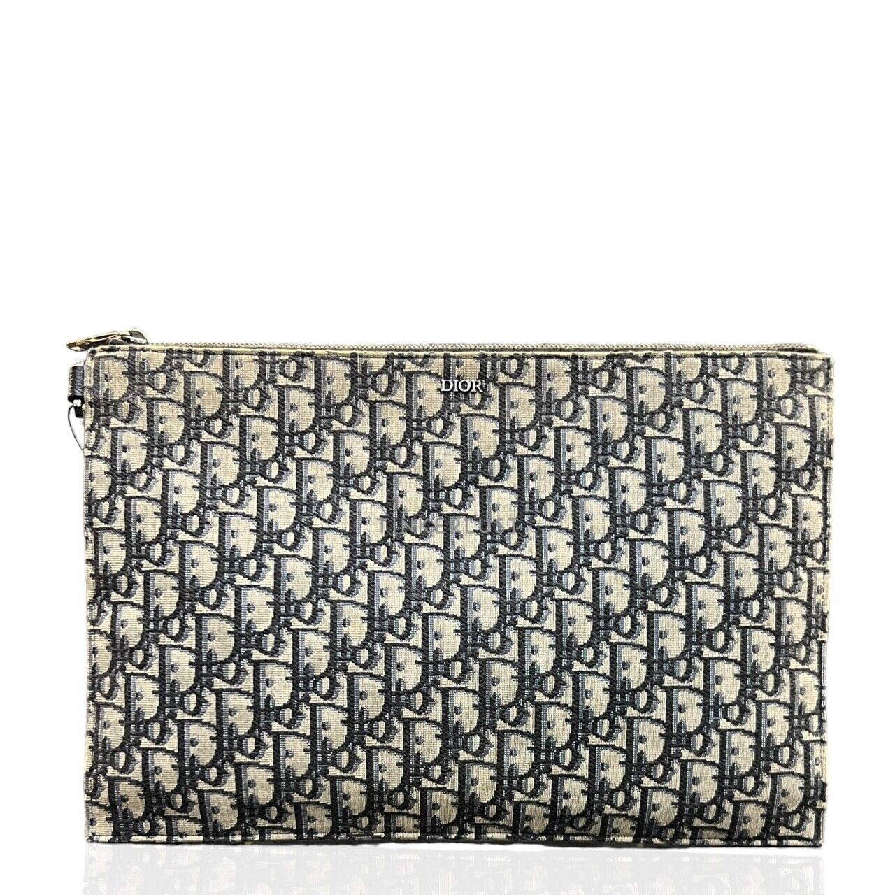 Dior oblique jacquard clutch sale